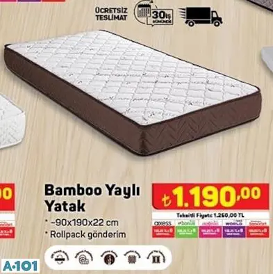 BAMBOO YAYLI YATAK BAMBOO YAYLI YATAK